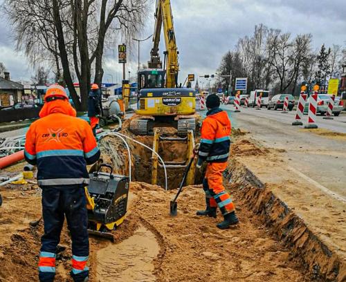 Expansion/reconstruction of sewerage and water supply networks in the city of Jelgava